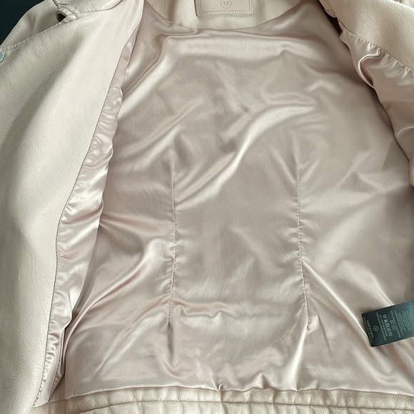 [Blank NYC] Pink Motorcycle Jacket - Picture 8 of 8